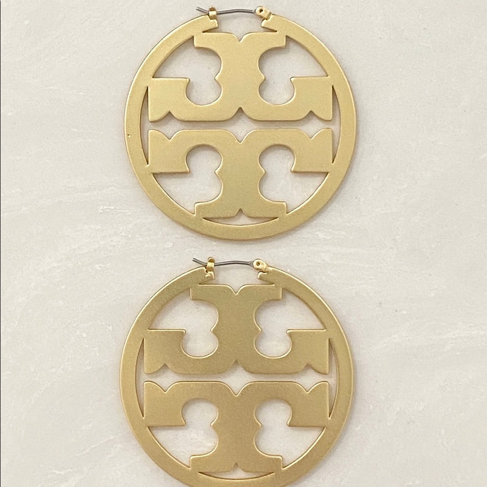 New Tory Burch gold earrings